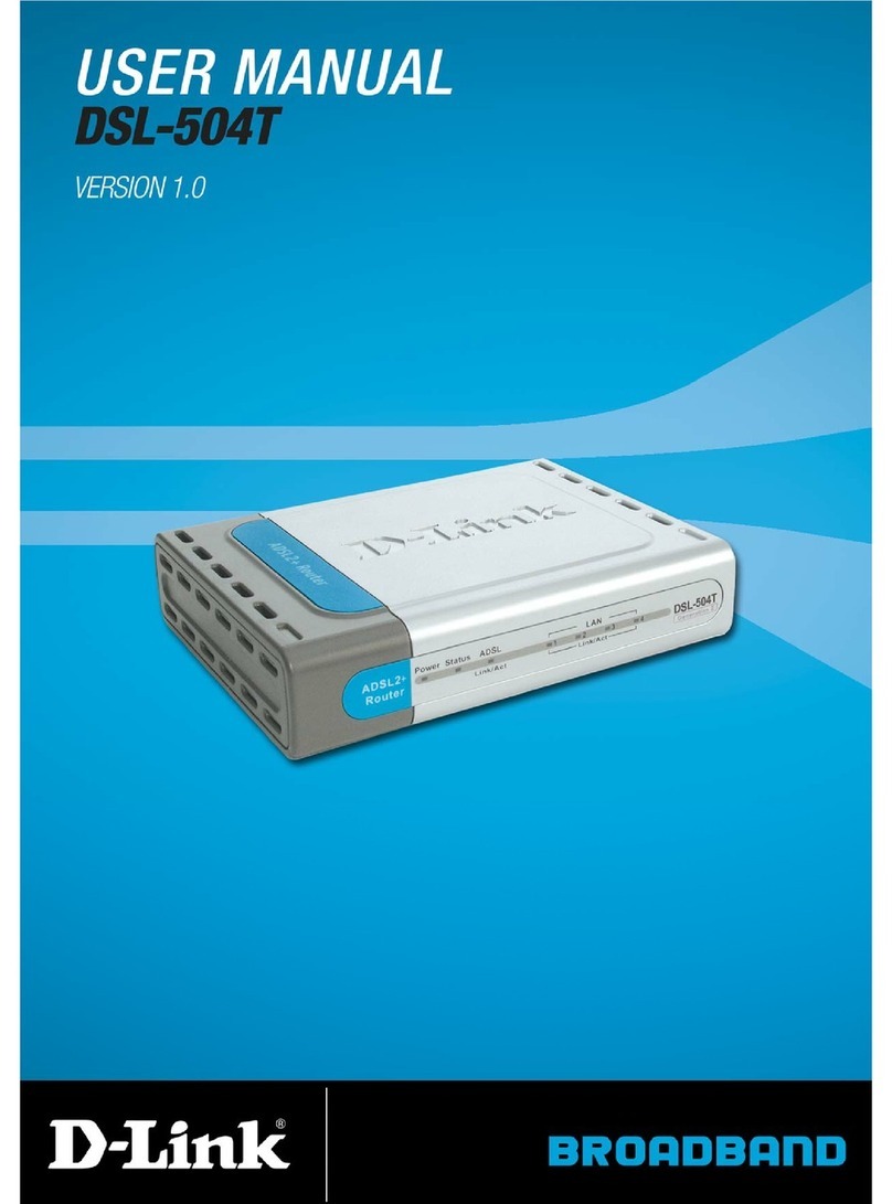 D-Link DSL-504T User manual