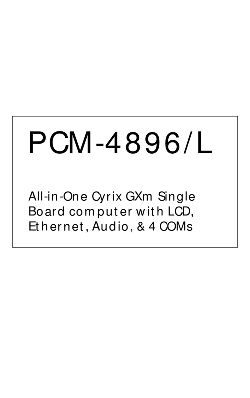 Aaeon PCM-4896 user guide