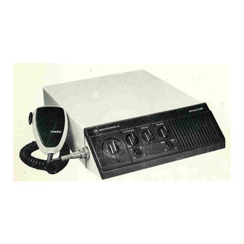 Motorola TRITON 20 instruction manual
