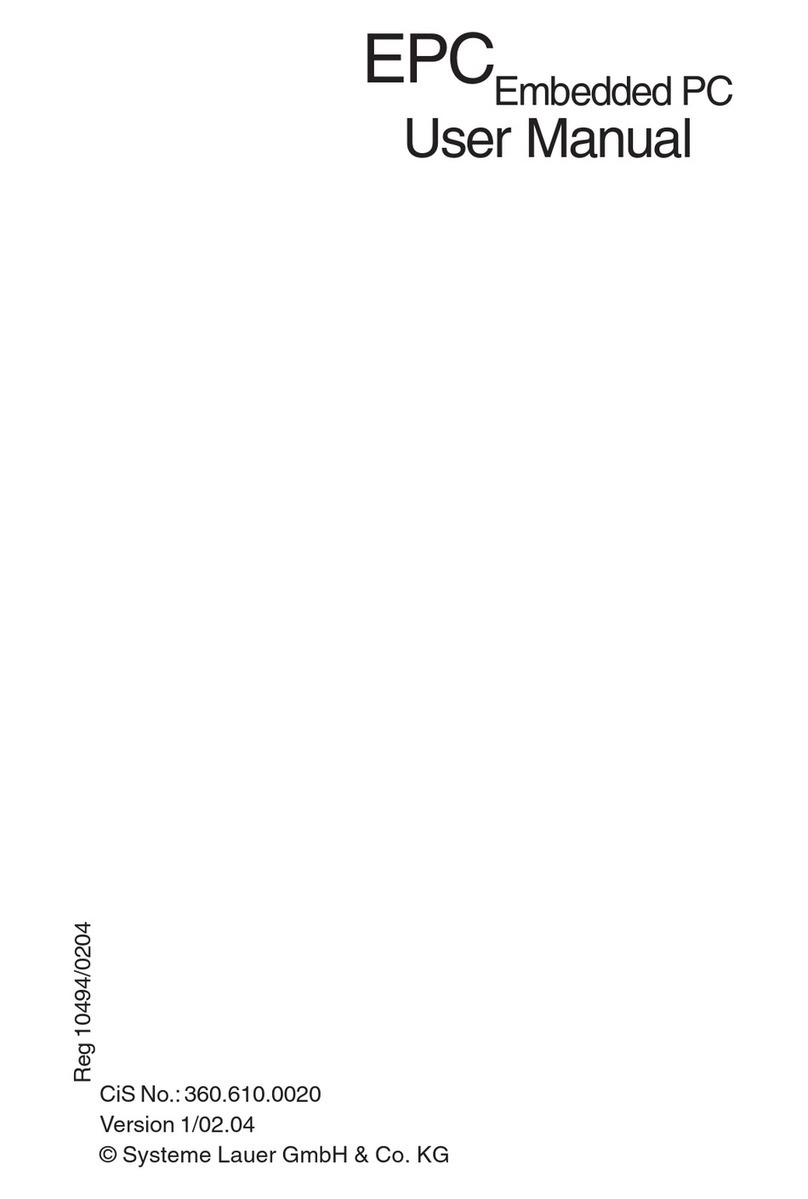 Systeme Lauer EPC user manual
