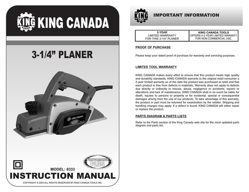 King Canada 8333 instruction manual