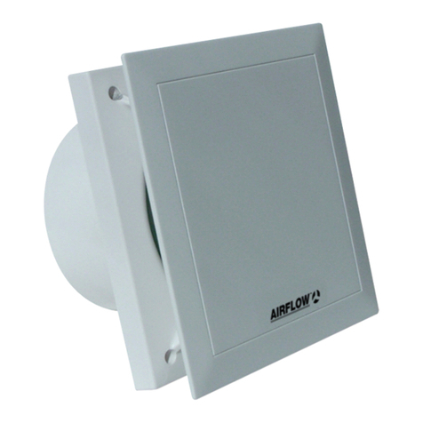 Airflow QT 100B Installation & operating instructions Airflow QT 100B Installation & operating instructions