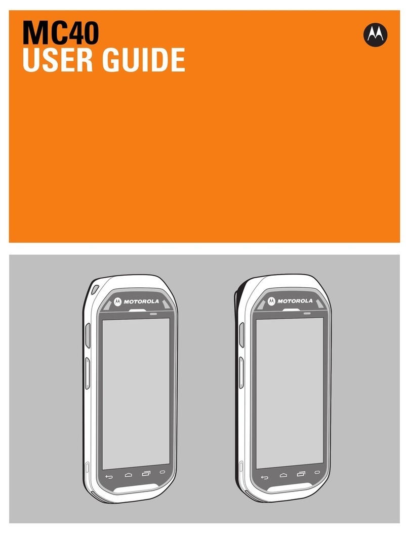 Motorola MC40 User manual Motorola MC40 User manual