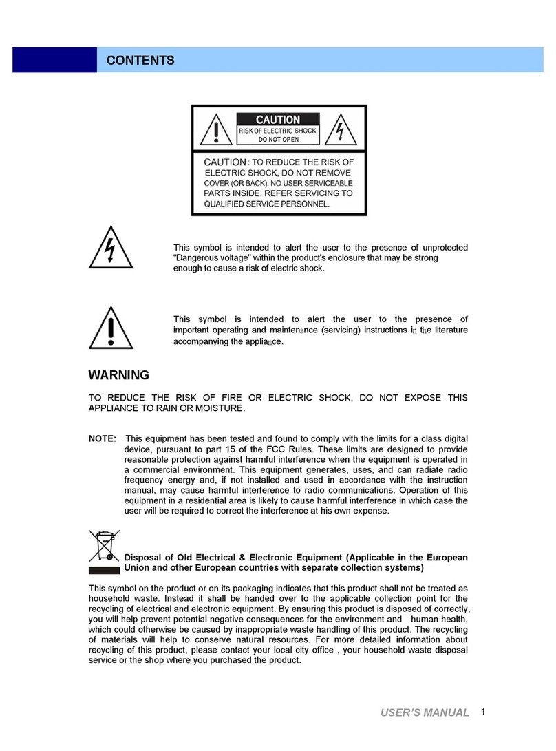Jands DMR_1681DR user manual