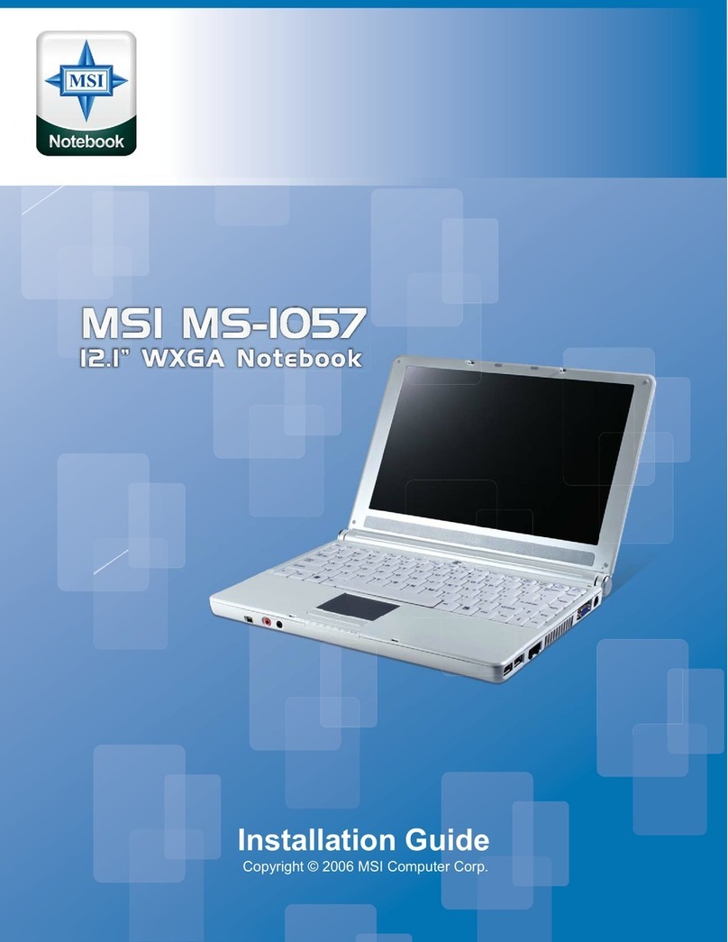 MSI MS-1057 User manual