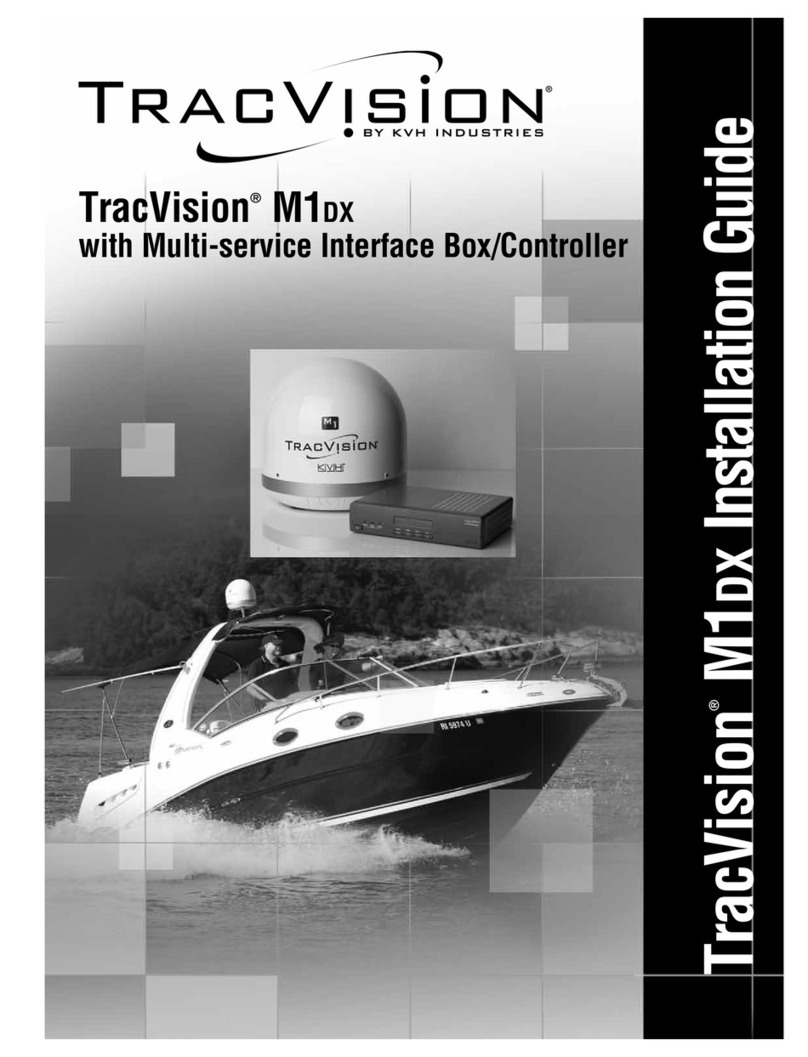 TracVision M1DX installation guide TracVision M1DX installation guide