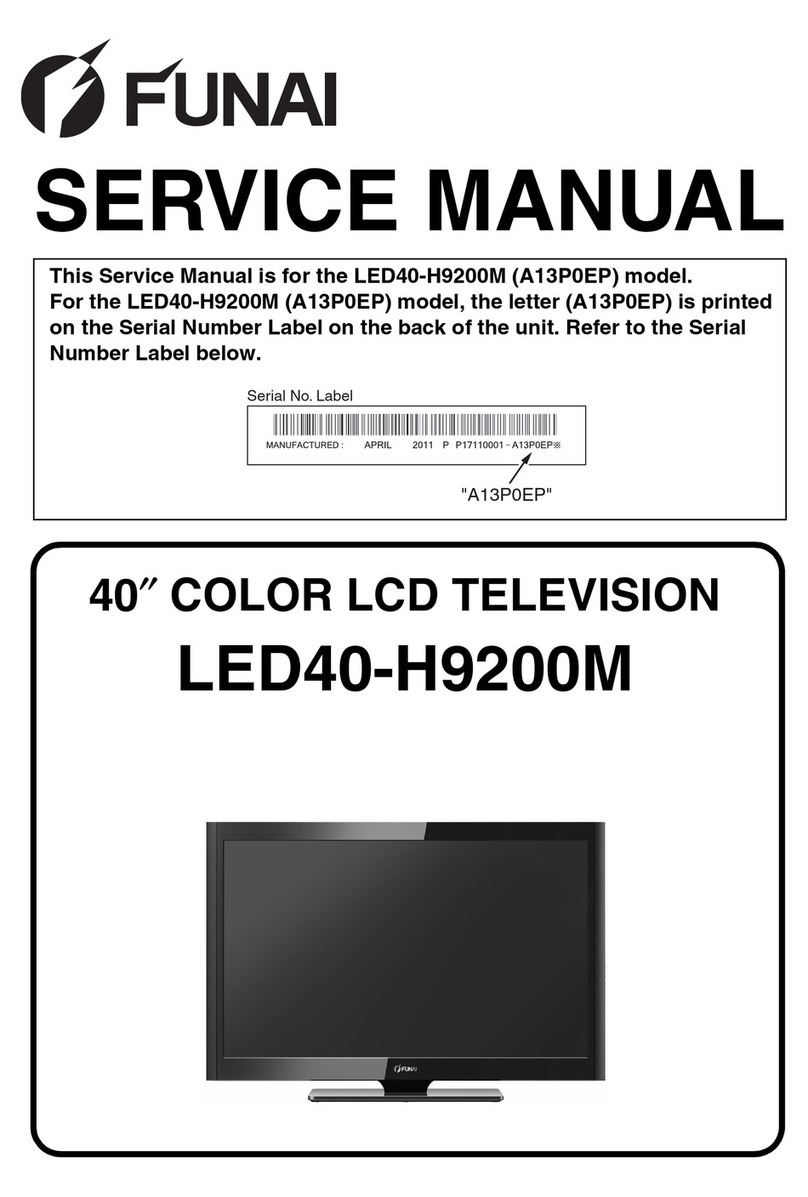 FUNAI LED40-H9200M User manual FUNAI LED40-H9200M User manual