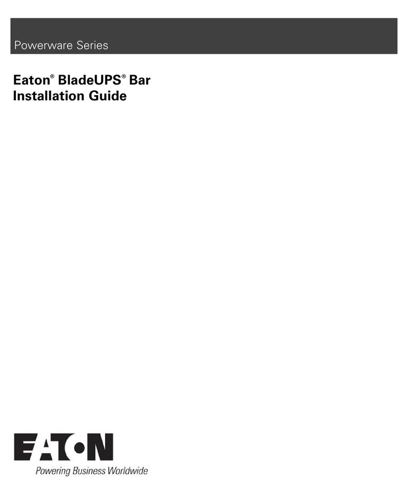 Eaton BladeUPS none User manual