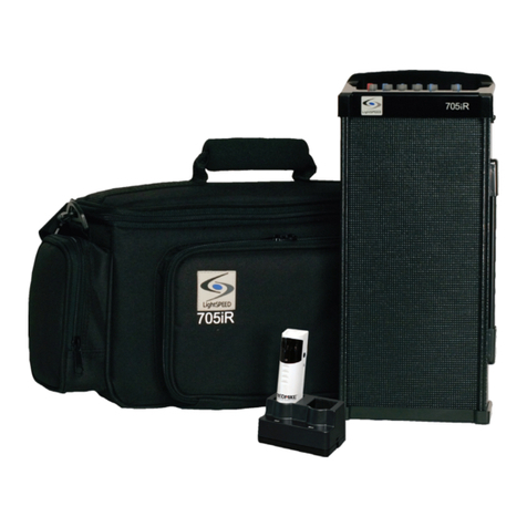 Lightspeed 705iR User manual