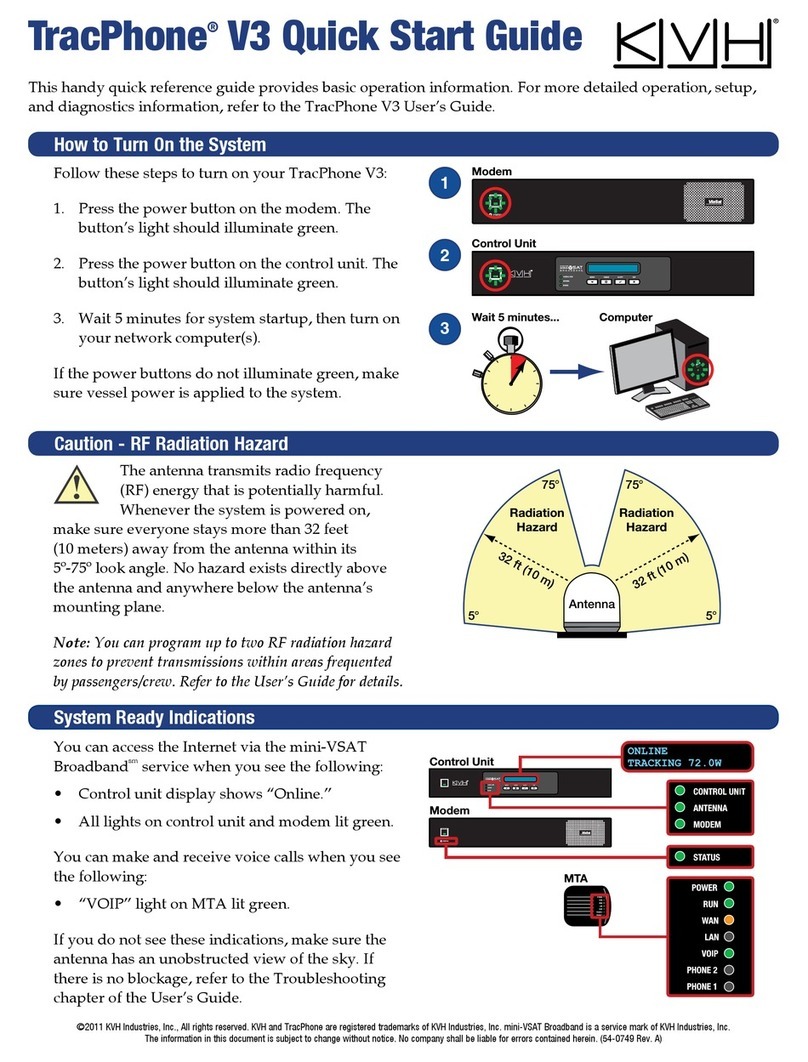TracPhone V3 quick start guide