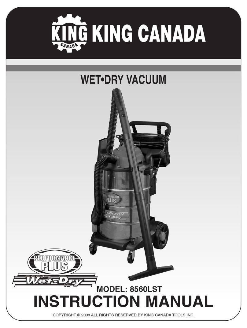 King Canada 8560LST User manual