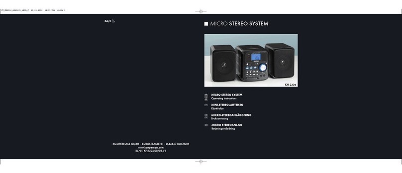 Kompernass KH 2306 User manual