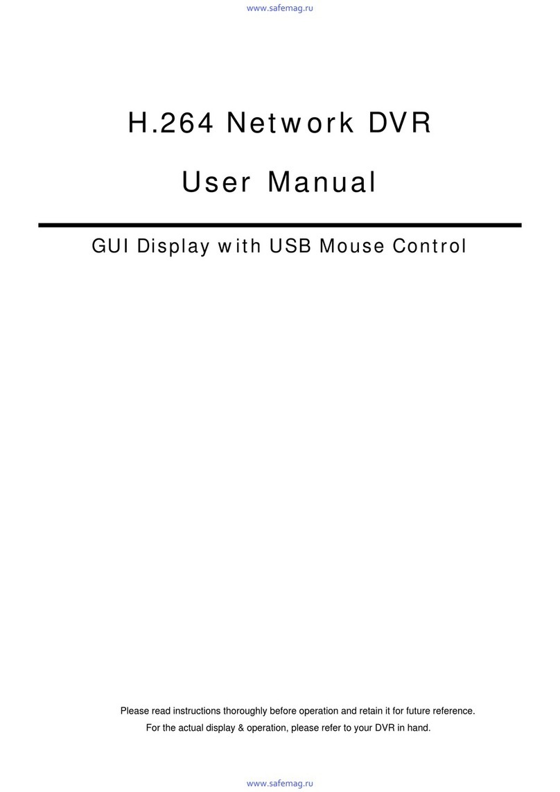 Avtech PVR16 User manual