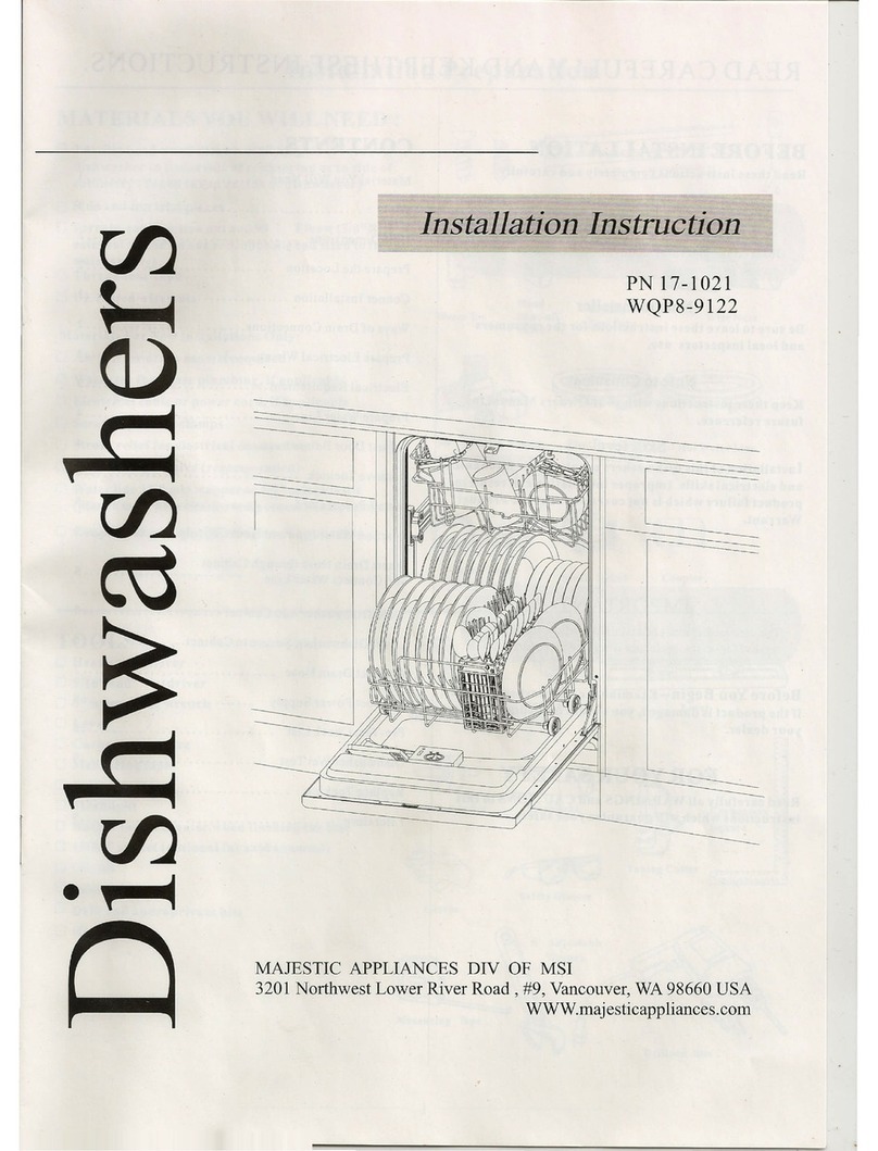 Majestic Appliances 17-1021 Installation instruction