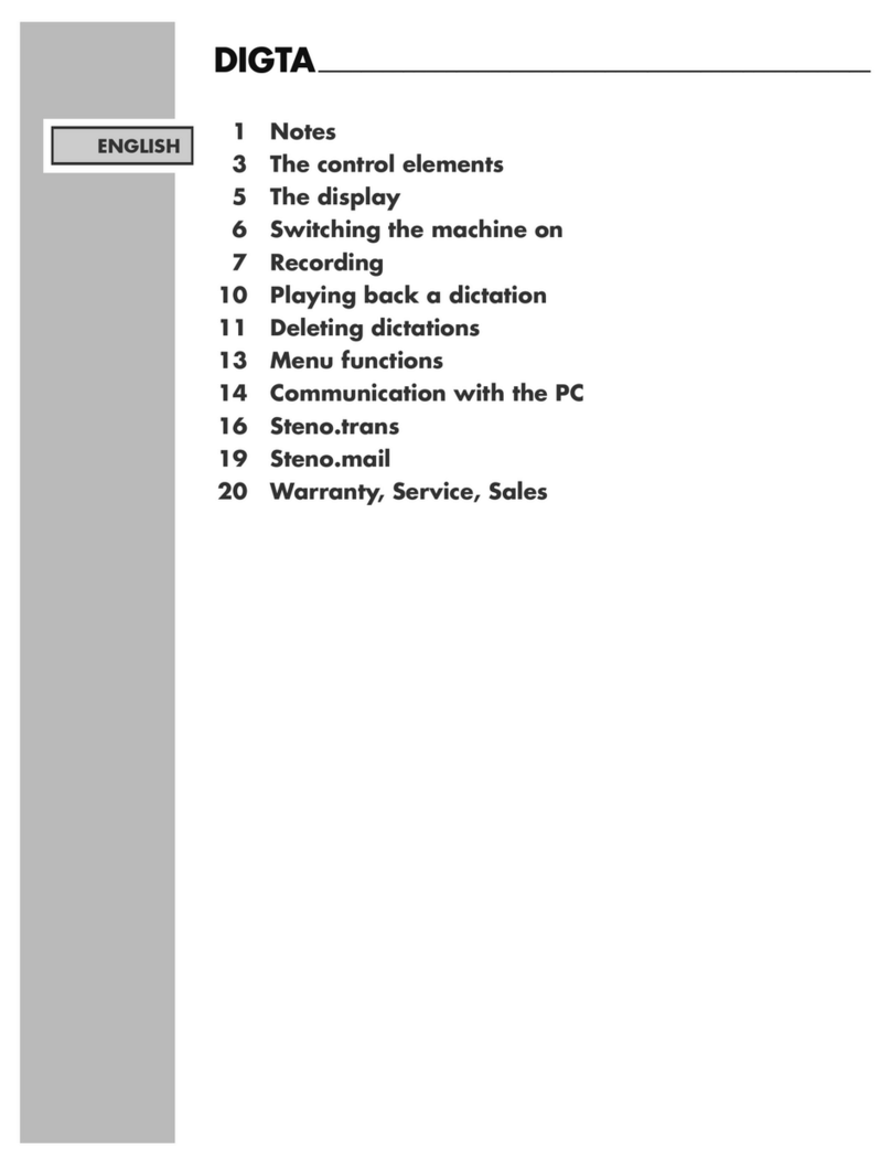 Grundig Digta User manual