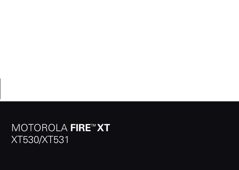 Motorola Fire XT 531 User manual