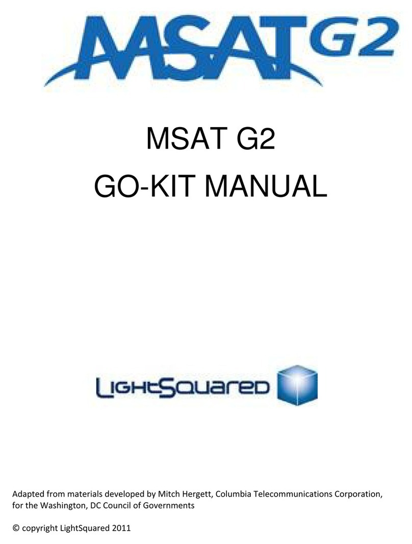 LightSquared MSAT G2 Go-kit user manual