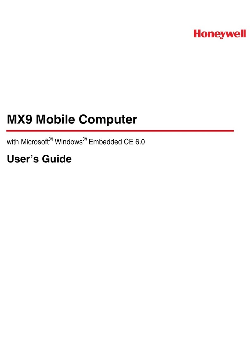 Honeywell MX9 user guide