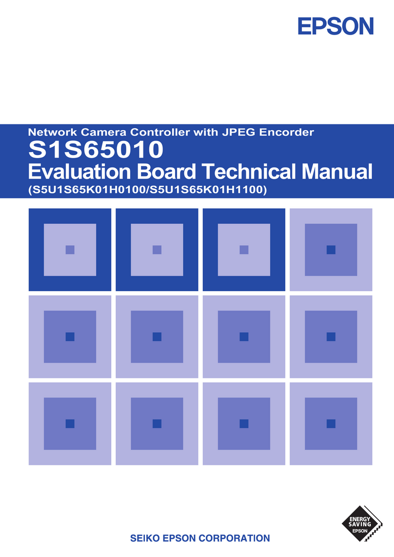 Epson S1S65010 User manual