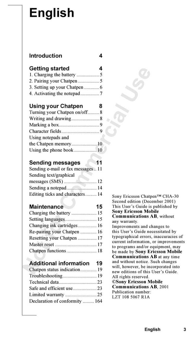 Chatpen CHA-30 user manual