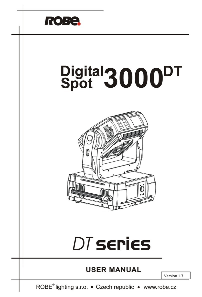 Robe DT Series user manual
