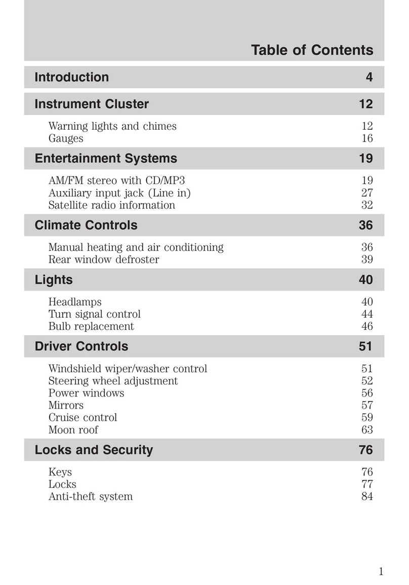 Mazda 2010 Tribute User manual
