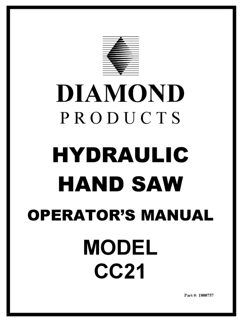 Diamond CC21 Operator's manual