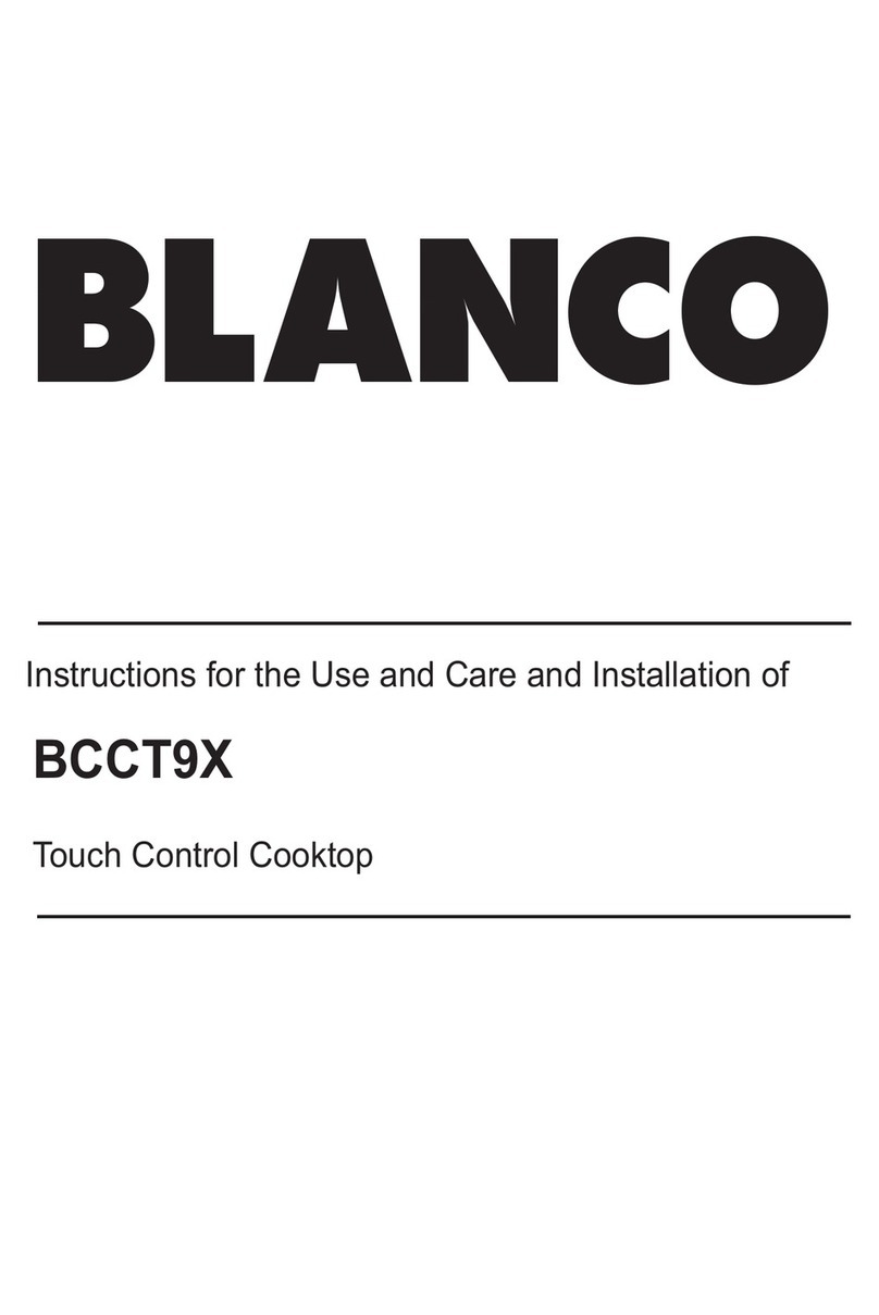 Blanco BCCT9X Installation guide