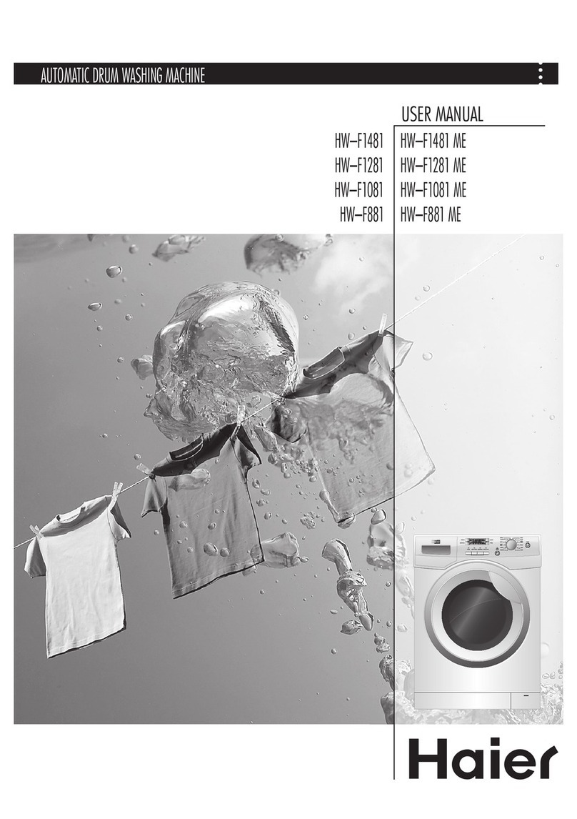 Haier HW-F1481 ME User manual Haier HW-F1481 ME User manual
