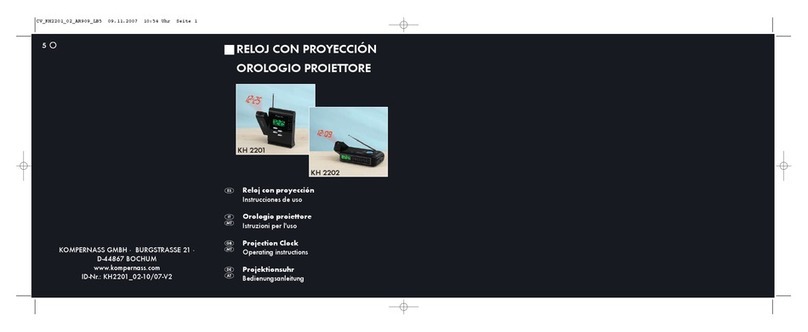 Kompernass KH 2202 operating instructions