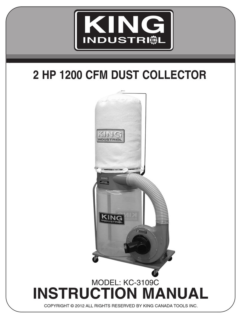 King Industrial KC-3109C instruction manual