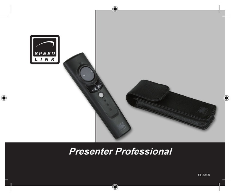 Speed Link Presenter Professional SL-6199 User manual