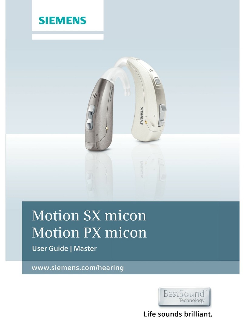 Siemens SX micon User manual