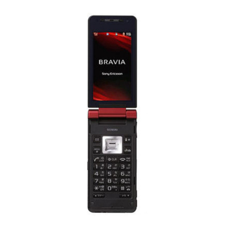 NTT docomo FOMA SO906i User manual