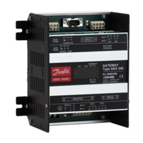 Danfoss AKA 245 User manual