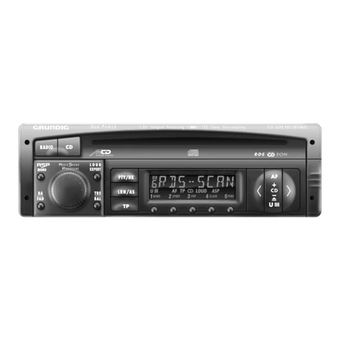 Grundig SCD 5690 RDS User manual