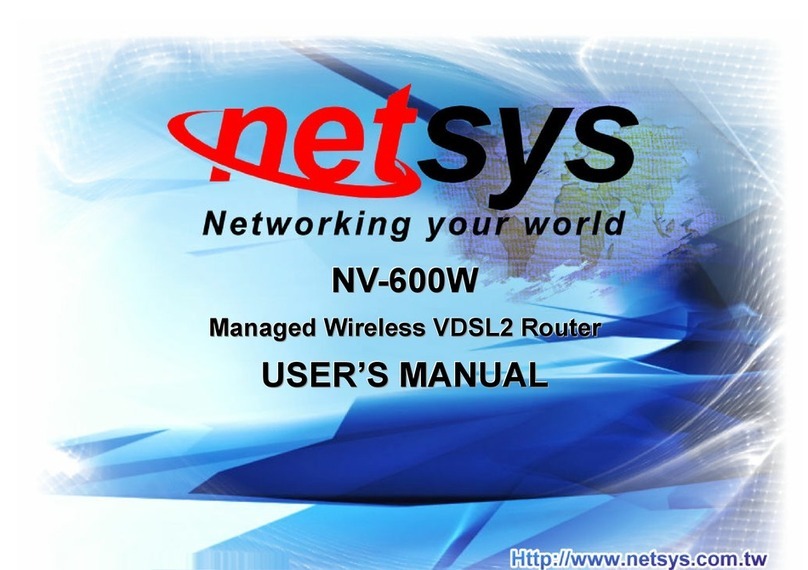 netsys NV-600W user manual