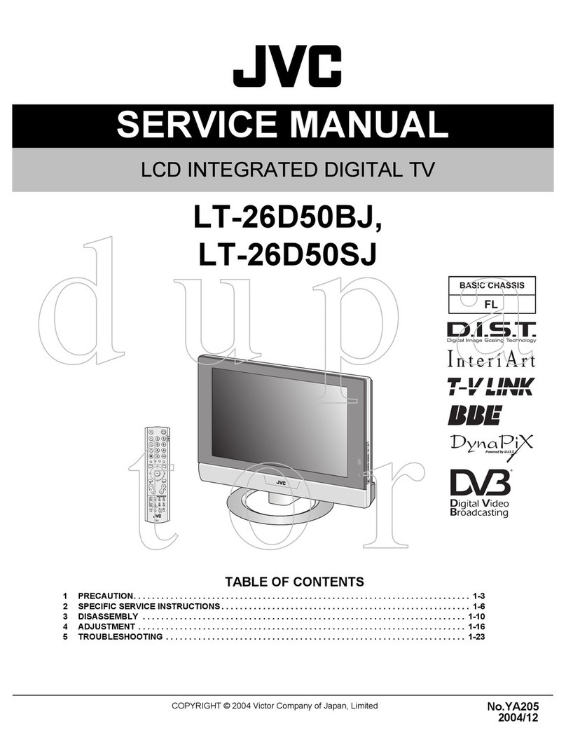 JVC InteriArt LT-26D50BJ User manual
