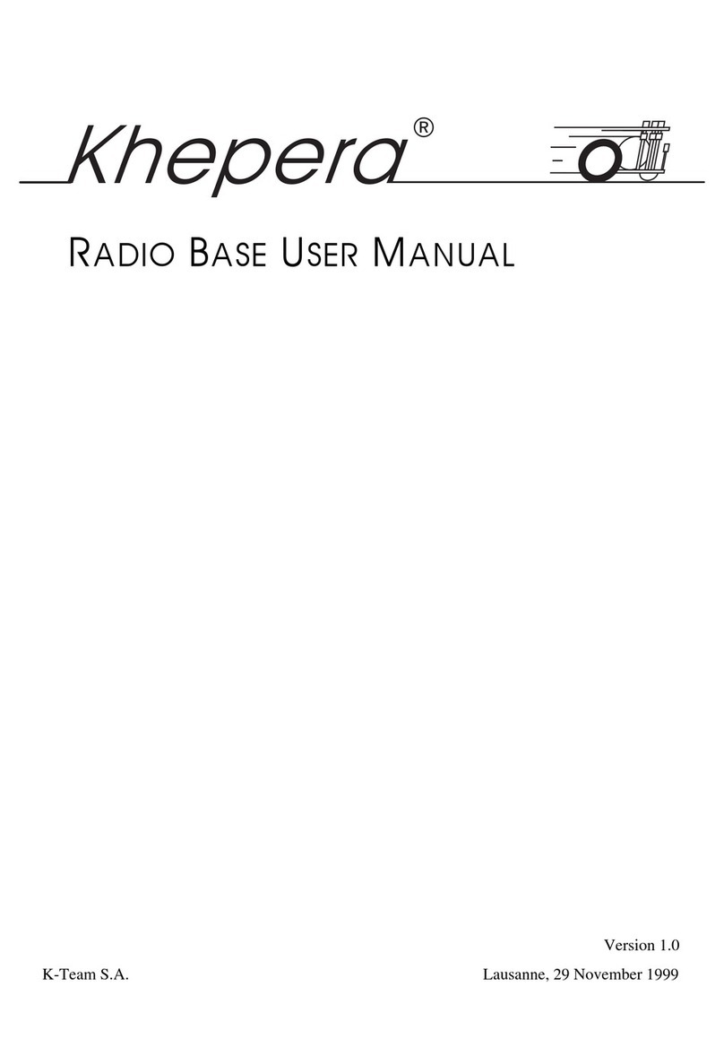Khepera Radio Base user manual