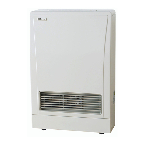 Rinnai RHFE-309FT Operation and installation manual