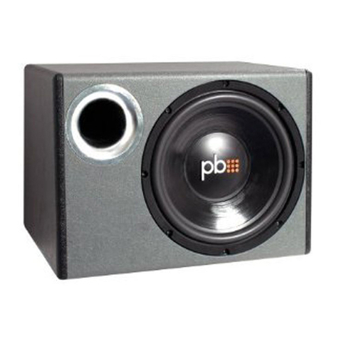 Power bass PS-WB110 Application guide