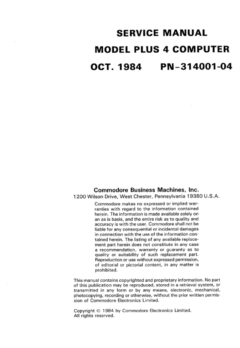 Commodore Plus 4 User manual Commodore Plus 4 User manual