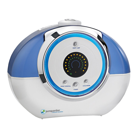 pureguardian H1600 Quick reference guide