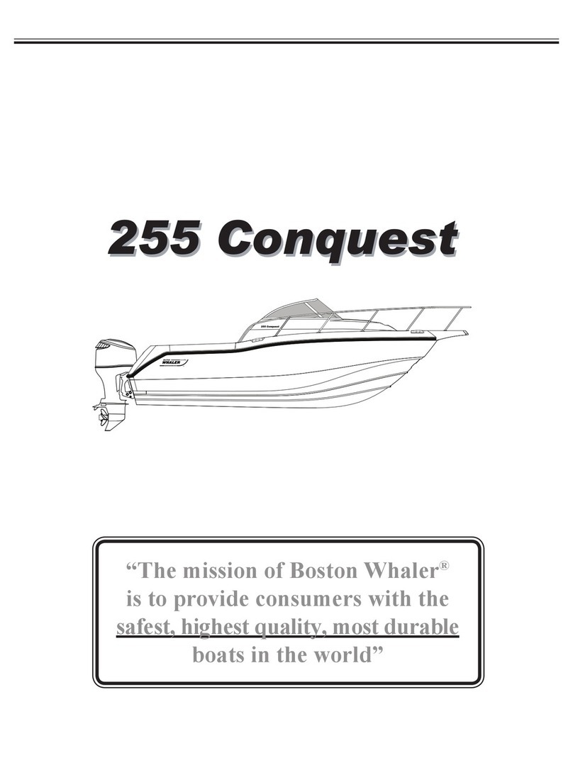 Boston Whaler 255 Conquest user manual Boston Whaler 255 Conquest user manual