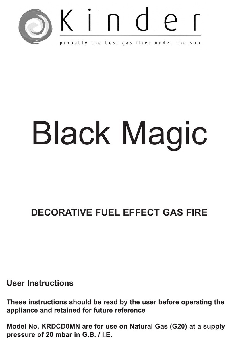 Kinder Black Magic KRDCD0MN User instructions