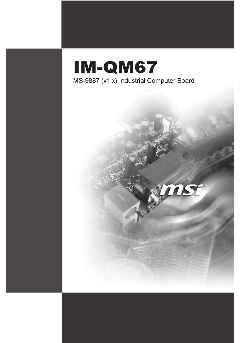 MSI IM-QM67 User manual