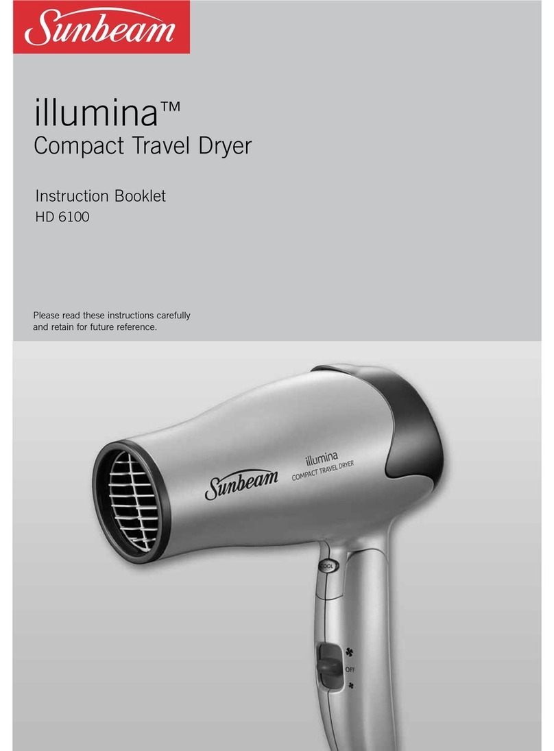 Sunbeam illumina HD 6100 User manual
