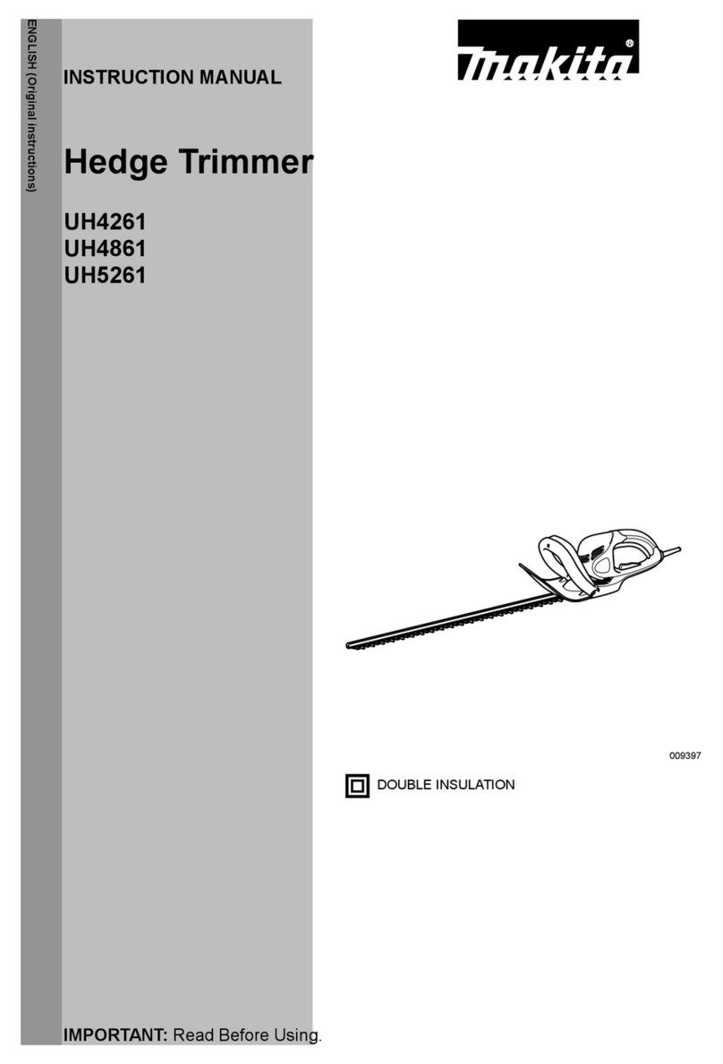 Makita UH4261 instruction manual