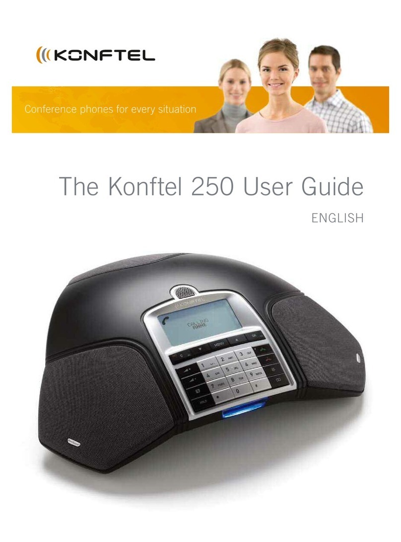 Konftel Konftel 250 User manual