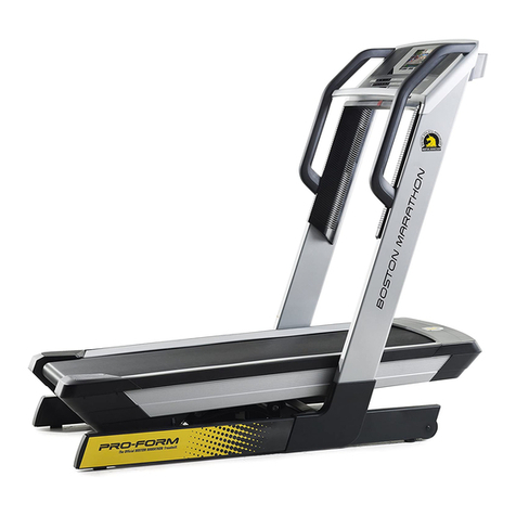 Pro-Form Boston Marathon PFTL30012.0 user manual